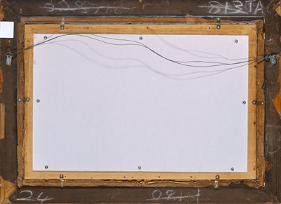 Lot 1 - American School 19th century Whaling Amongst...