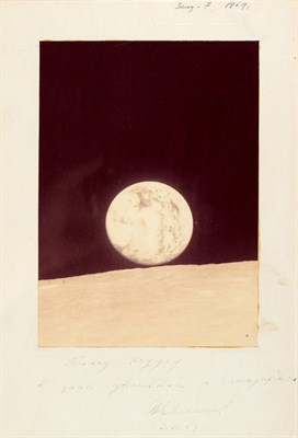 Lot 88 - [SPACE PHOTOGRAPHY] Earthrise, shot from the...