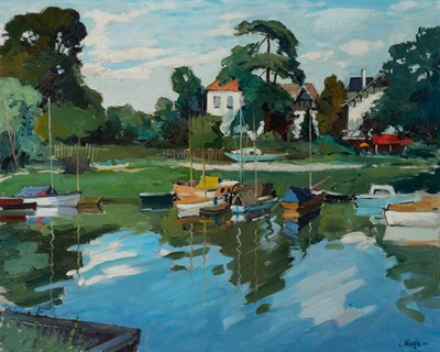 Lot 1065 - Constantin Kluge French, 1912-2003 Les Bateaux...
