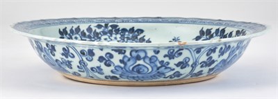 Lot 121 - A Chinese Blue and White Porcelain Shallow...