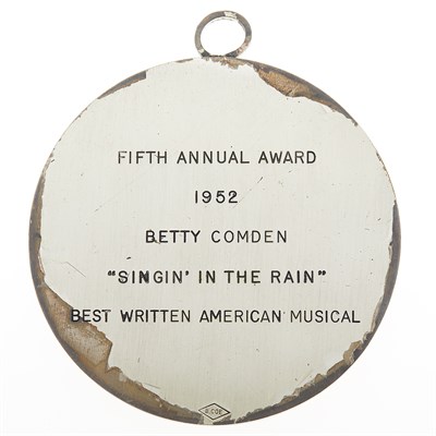Lot 230 - SINGIN' IN THE RAIN Betty Comden's Screen...