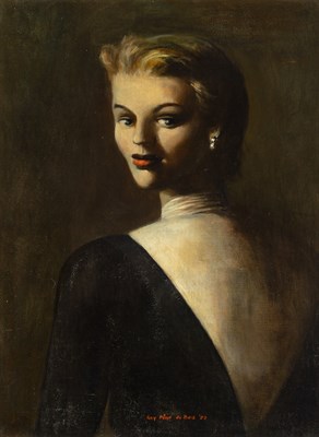 Lot 1063 - Guy Pene Du Bois American, 1884-1958 Portrait...