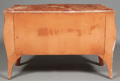 Lot 239 - Louis XV/XVI Style Transitional Style Gilt-Metal Mounted Tulipwood and Marquetry Commode