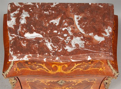 Lot 237 - Louis XV Style Gilt-Metal Mounted Walnut and Marquetry Secrétaire à Abattant