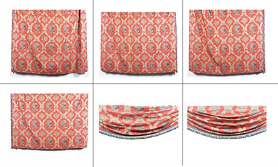 Lot 195 - Two Pairs of Curtains Height of each pair...