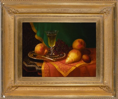 Lot 71 - Morston Ream American, 1840-1898 Still Life...