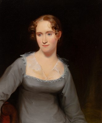 Lot 44 - Thomas Sully American, 1783-1872 Portrait of...