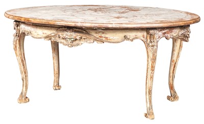 Lot 127 - Italian Rococo Style Giltwood Dining Table...