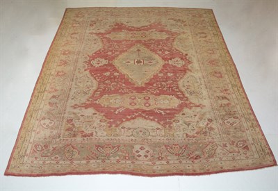 Lot 393 - Oushak Carpet West Anatolia, first quarter of...