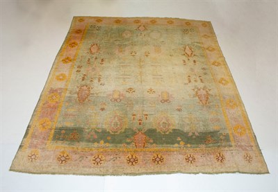 Lot 1280 - Oushak Carpet West Anatolia, circa 1900 The...