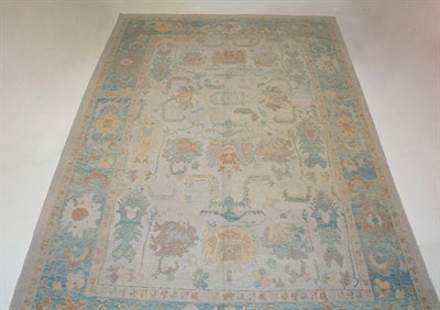 Lot 431 - Oushak Carpet West Turkey, contemporary The...