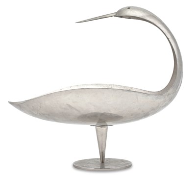 Lot 231 - Franz Hagenauer Chromed Metal Bird-Form...