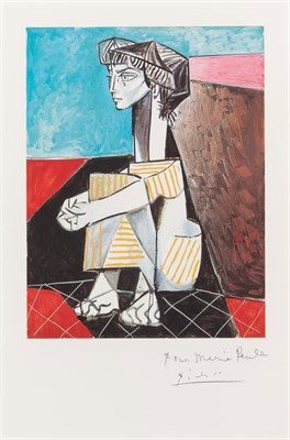Lot 145 - After Pablo Picasso (1881-1973) JACQUELINE...