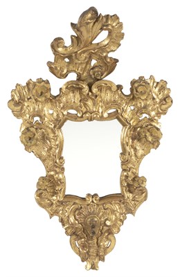Lot 129 - Spanish Baroque Style Giltwood Mirror Height...