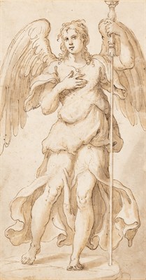 Lot 96 - Attributed to Bartolomeo Passarotti An Angel...