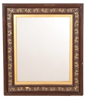 Lot 208 - Grain Painted and Giltwood Mirror Height 25...
