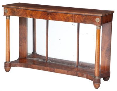 Lot 185 - Regency Brass-Inlaid and Mounted Mahogany...
