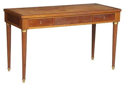 Lot 292 - Louis XVI Style Gilt-Metal Mounted Mahogany...
