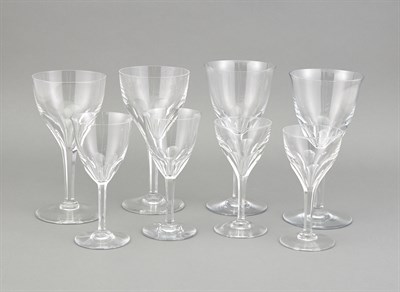 Lot 88 - Assembled Glass Stemware Service Comprising...