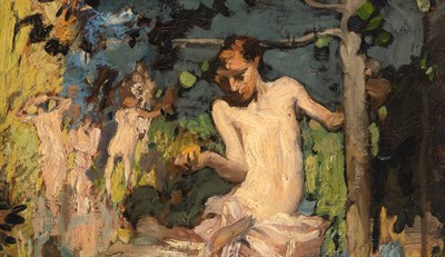 Lot 1033 - Frank Brangwyn Belgian/British,1867-1956 An...