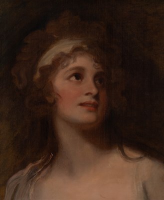 Lot 99 - George Romney English, 1734-1802 Portrait of a...