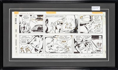 Lot 240 - CAPP, AL Original art for a Sunday comic strip...