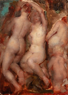 Lot 1095 - Grigory Gluckmann Russian, 1898-1973 Nus...