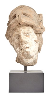 Lot 326 - Ancient Greek Terracotta Head of Athena...