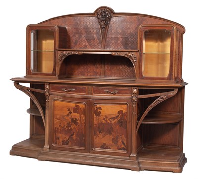 Lot 134 - Louis Majorelle Art Nouveau Carved and...