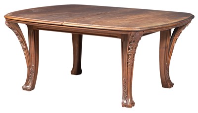 Lot 131 - Louis Majorelle Art Nouveau Carved Walnut...