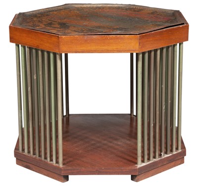Lot 165 - Paul Louis Mergier Art Deco Dinanderie Tray...