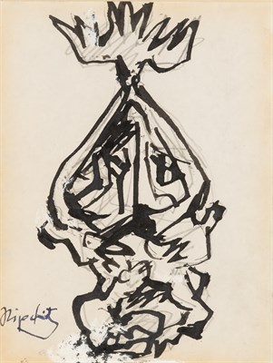 Lot 48 - Jacques Lipchitz French, 1891-1973 Study for...