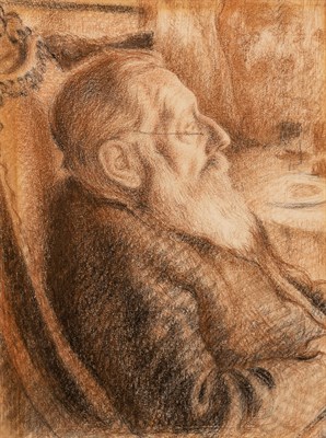 Lot 1026 - Georges Lemmen Belgian, 1865-1916 Portrait du...