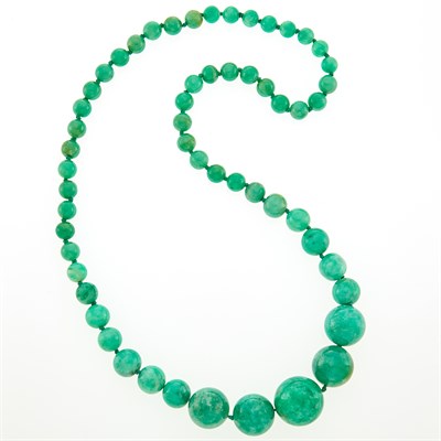 Lot 50 - Jade Bead Necklace