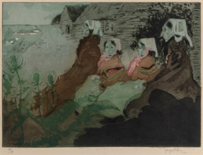 Lot 192 - Jacques Villon (1875-1963) FEMMES D'OUESSANT...
