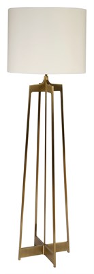 Lot 340 - Holly Hunt Studio Solid Brass Avedon Floor...