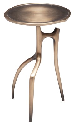 Lot 235 - Holly Hunt Cast Bronze Branca Side Table...
