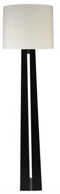 Lot 360 - Holly Hunt Metal Mounted Ebonized Walnut...