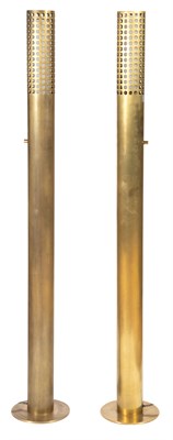 Lot 263 - Pair of Kelly Wearstler Metal Precision Floor...