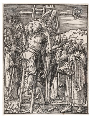 Lot 50 - Albrecht Dürer THE DESCENT FROM THE CROSS...