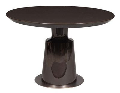 Lot 182 - Holly Hunt Black Lacquered Wood and Bronze...