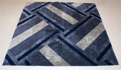 Lot 435 - Wool and Silk Hand-Tufted Contemporary Carpet...