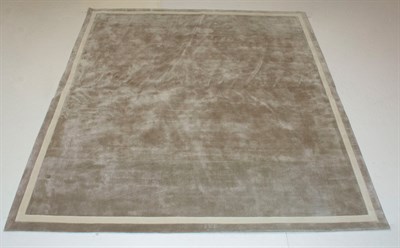 Lot 438 - Wool and Silk Hand-Tufted Contemporary Carpet...