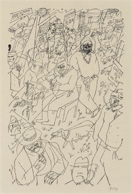 Lot 1093 - George Grosz (1893-1959) DIE GOLDGRABER (THE...