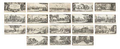 Lot 103 - Jacques Callot (1592-1635) LES MISÈRES ET LES...