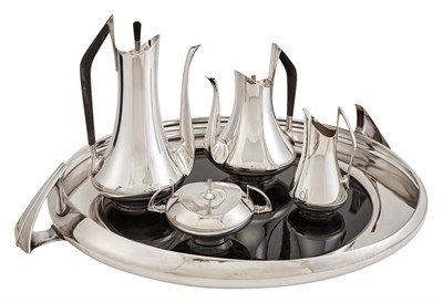 Lot 58 - Gorham Sterling Silver Circa 70 Pattern Tea...