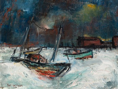 Lot 95 - Sol Wilson American, 1896-1974 The Storm...