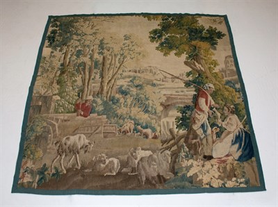 Lot 403 - Aubusson Tapesty Panel France, 18th century...