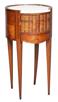 Lot 334 - Italian Neoclassical Style Inlaid Walnut...