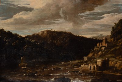 Lot 95 - Continental School 18th/19th Century River...